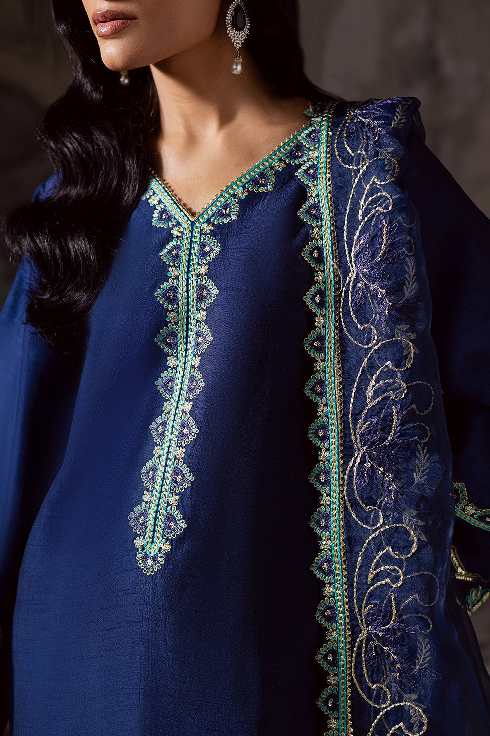 Maryum N Maria | Zarq Festive | LAGOOM - MSS5834 – Hoorain