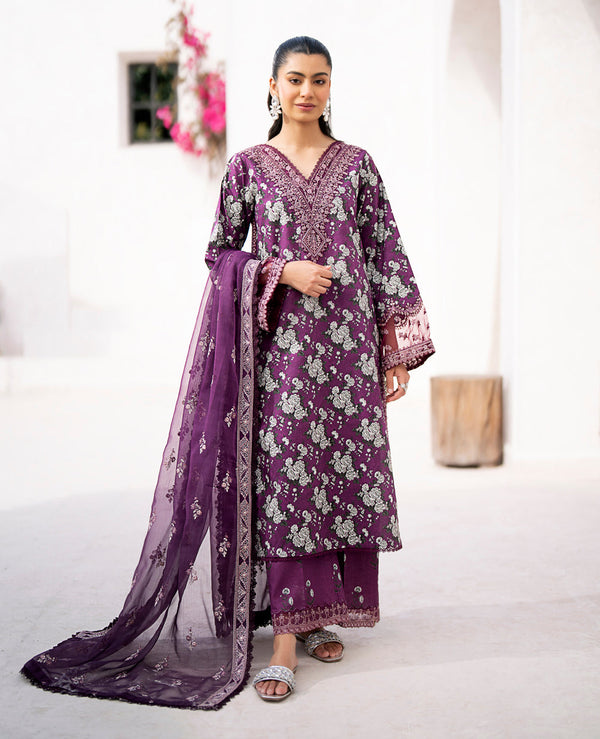Xenia Formals | Summer Soiree Lawn |  TAAMASI JAMUN - Hoorain Designer Wear - Pakistani Ladies Branded Stitched Clothes in United Kingdom, United states, CA and Australia