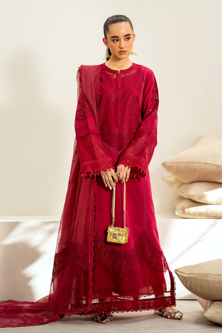 Saad Shaikh | Luxe Eid Lawn 24 | Blush - Pakistani Clothes for women, in United Kingdom and United States