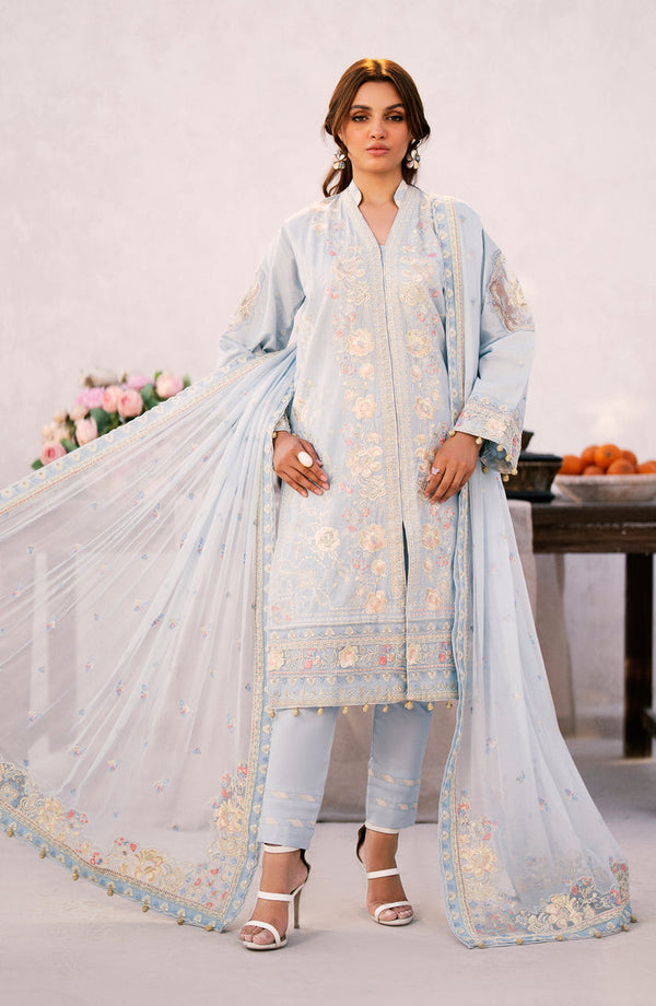 Emaan Adeel | Melisa Luxury Formals | DORA - Hoorain Designer Wear - Pakistani Ladies Branded Stitched Clothes in United Kingdom, United states, CA and Australia