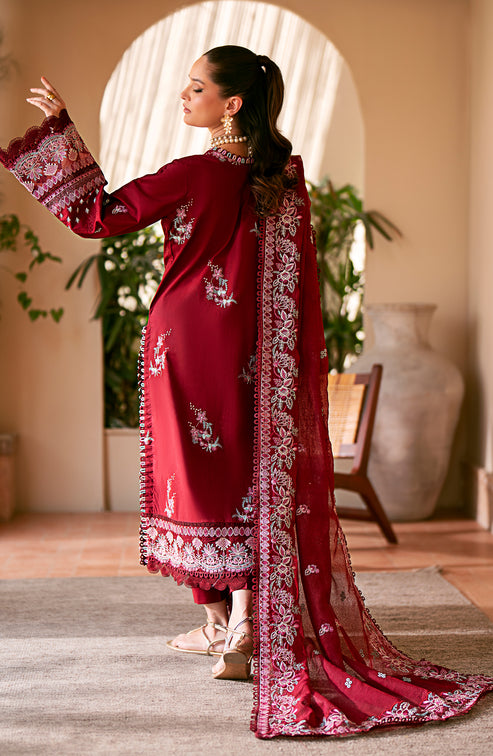 Emaan Adeel | Navaeh Luxury Pret | CERISE - Pakistani Clothes for women, in United Kingdom and United States