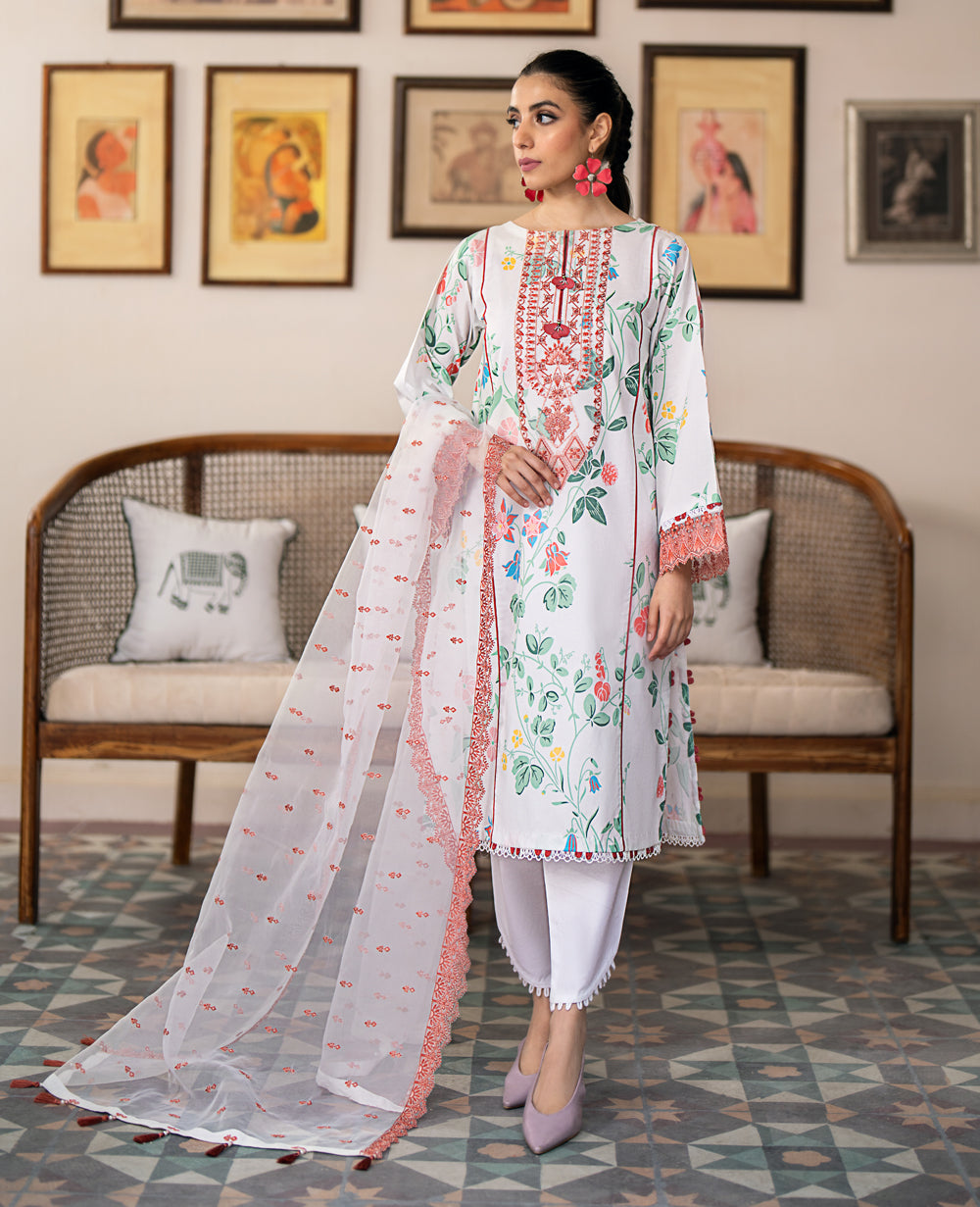 Xenia Formals | Summer Soiree Lawn | PAULO - Pakistani Clothes for women, in United Kingdom and United States