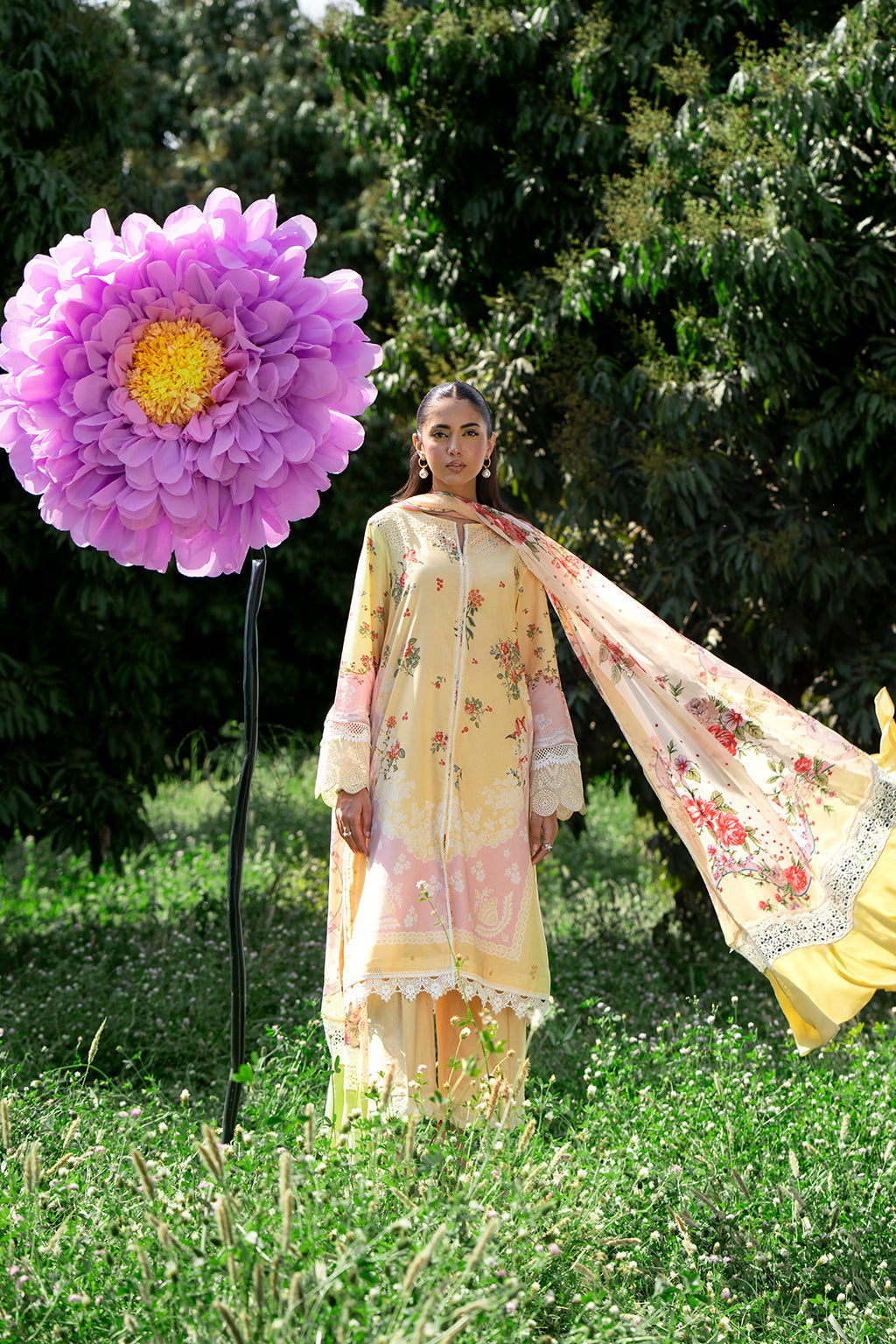 Sardinia | Cocktail Luxury Lawn | DAISY - Pakistani Clothes for women, in United Kingdom and United States