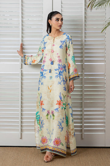 Mina Hassan | Signature Prints | Floral Sundress Kaftan