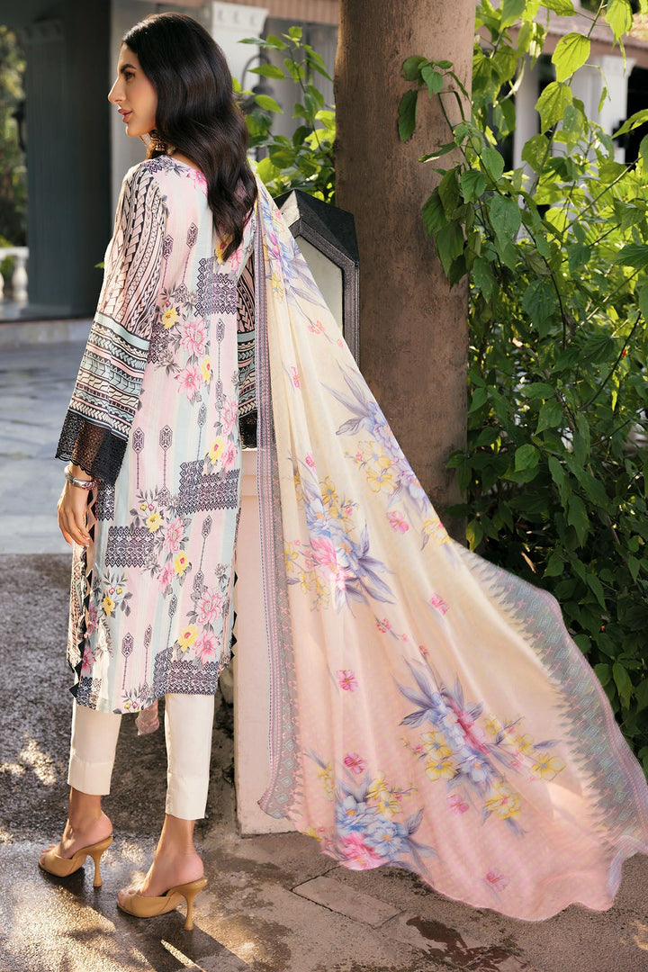 Motifz | Amal Luxury Lawn | 3293 - Hoorain Designer Wear - Pakistani Ladies Branded Stitched Clothes in United Kingdom, United states, CA and Australia