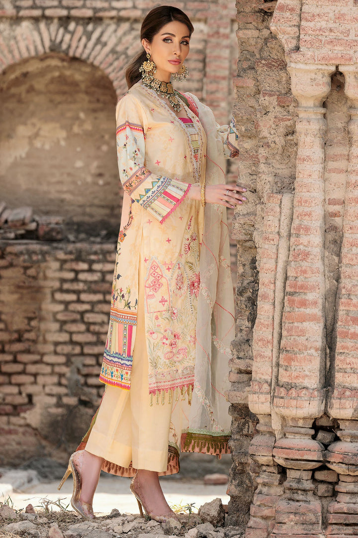 Motifz | Amal Luxury Lawn | 3301 - Hoorain Designer Wear - Pakistani Ladies Branded Stitched Clothes in United Kingdom, United states, CA and Australia