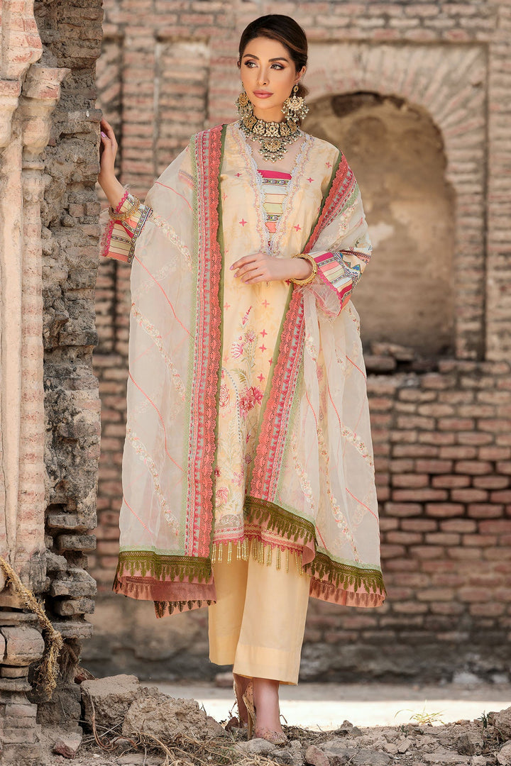 Motifz | Amal Luxury Lawn | 3301 - Hoorain Designer Wear - Pakistani Ladies Branded Stitched Clothes in United Kingdom, United states, CA and Australia