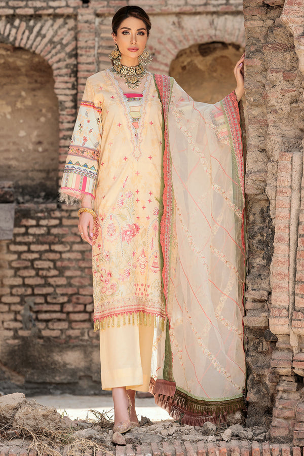 Motifz | Amal Luxury Lawn | 3301 - Hoorain Designer Wear - Pakistani Designer Clothes for women, in United Kingdom, United states, CA and Australia