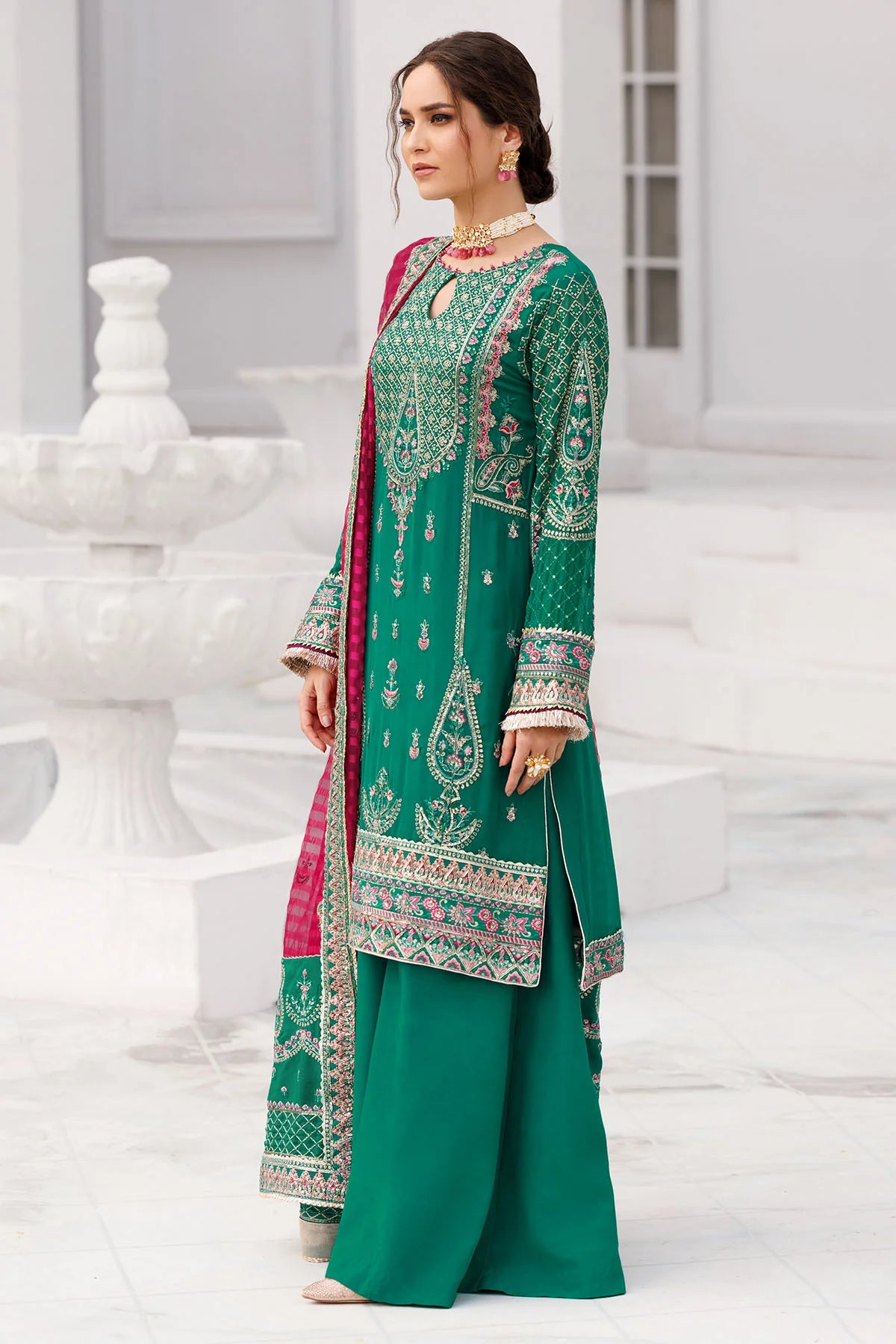 Motifz | Premium Embroidered Formals 24 | 3465 - Pakistani Clothes for women, in United Kingdom and United States