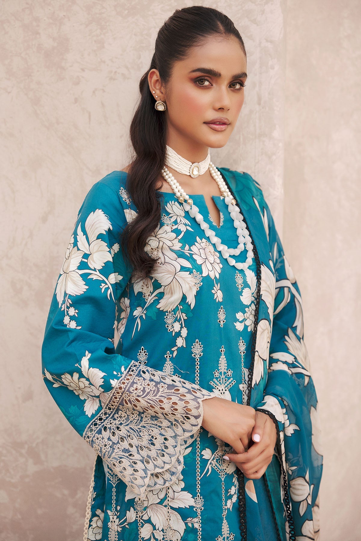 Motifz | Amal Luxury Lawn | 3737 - Pakistani Clothes for women, in United Kingdom and United States