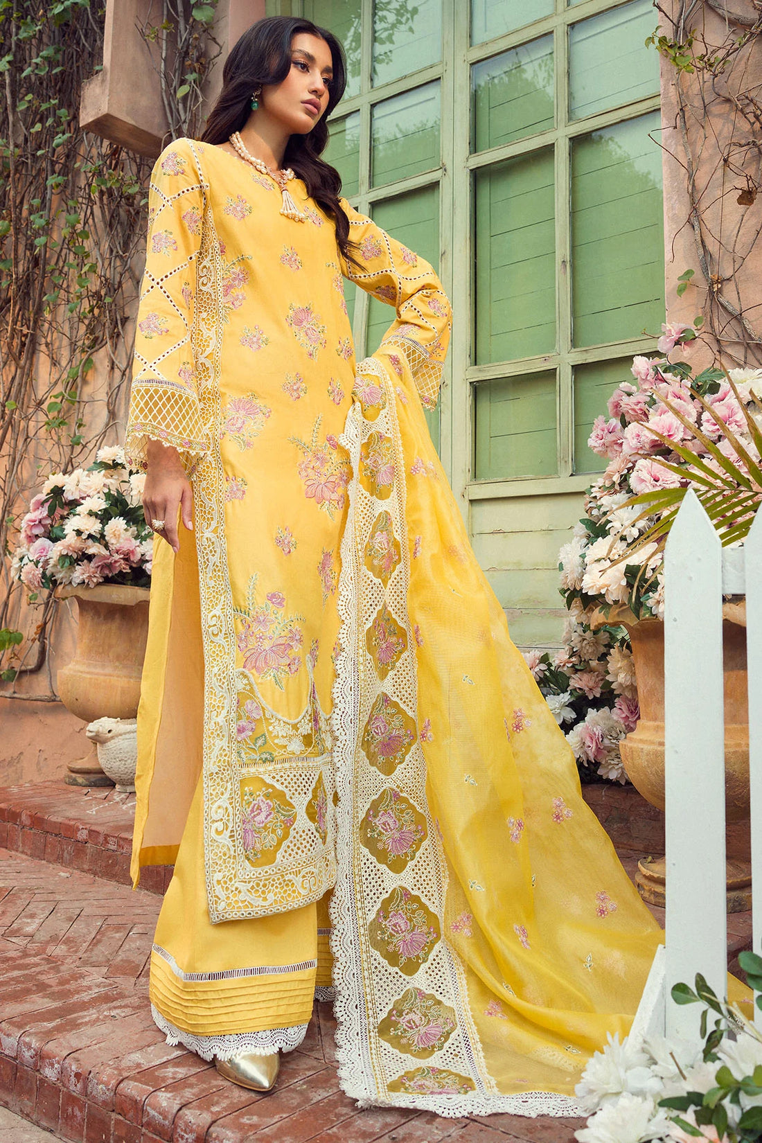 Motifz | Premium Lawn 24 | 4423-ZEMAL - Pakistani Clothes for women, in United Kingdom and United States