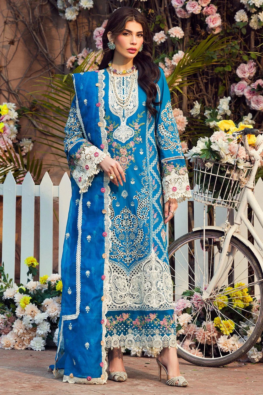 Motifz | Premium Lawn 24 | 4424-GUL-E-RANA - Pakistani Clothes for women, in United Kingdom and United States