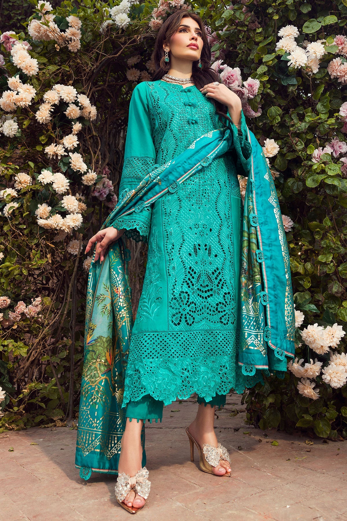 Motifz | Premium Lawn 24 | 4430 Sanobar - Pakistani Clothes for women, in United Kingdom and United States