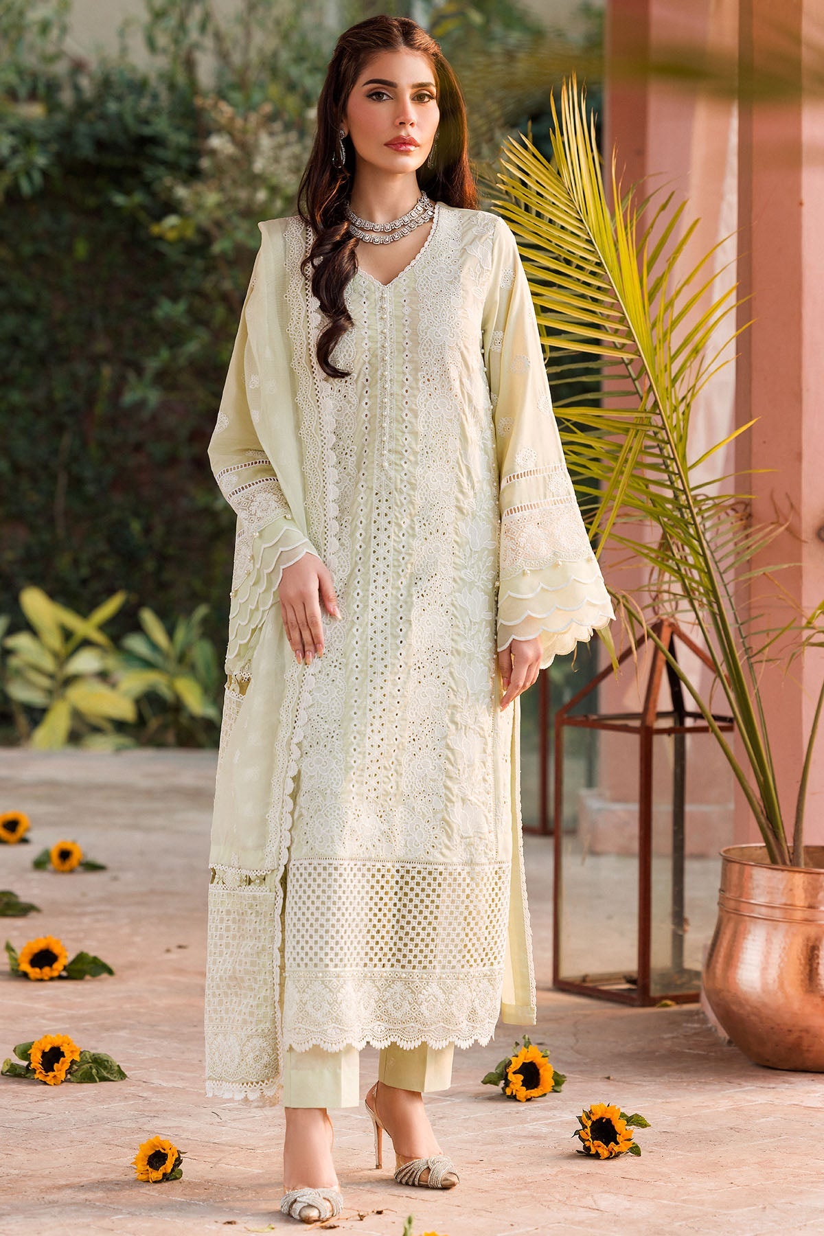 Motifz | Premium Lawn 24 | 4432-BENAZIR - Pakistani Clothes for women, in United Kingdom and United States