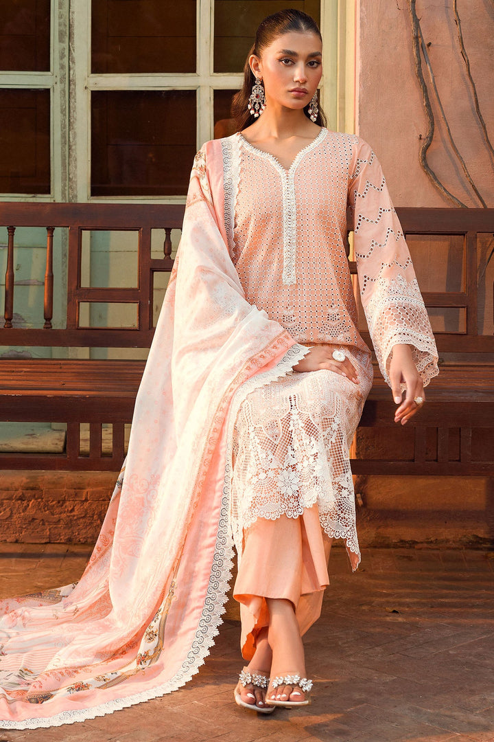 Motifz | Premium Lawn 24 | 4435-SABIHA - Hoorain Designer Wear - Pakistani Ladies Branded Stitched Clothes in United Kingdom, United states, CA and Australia