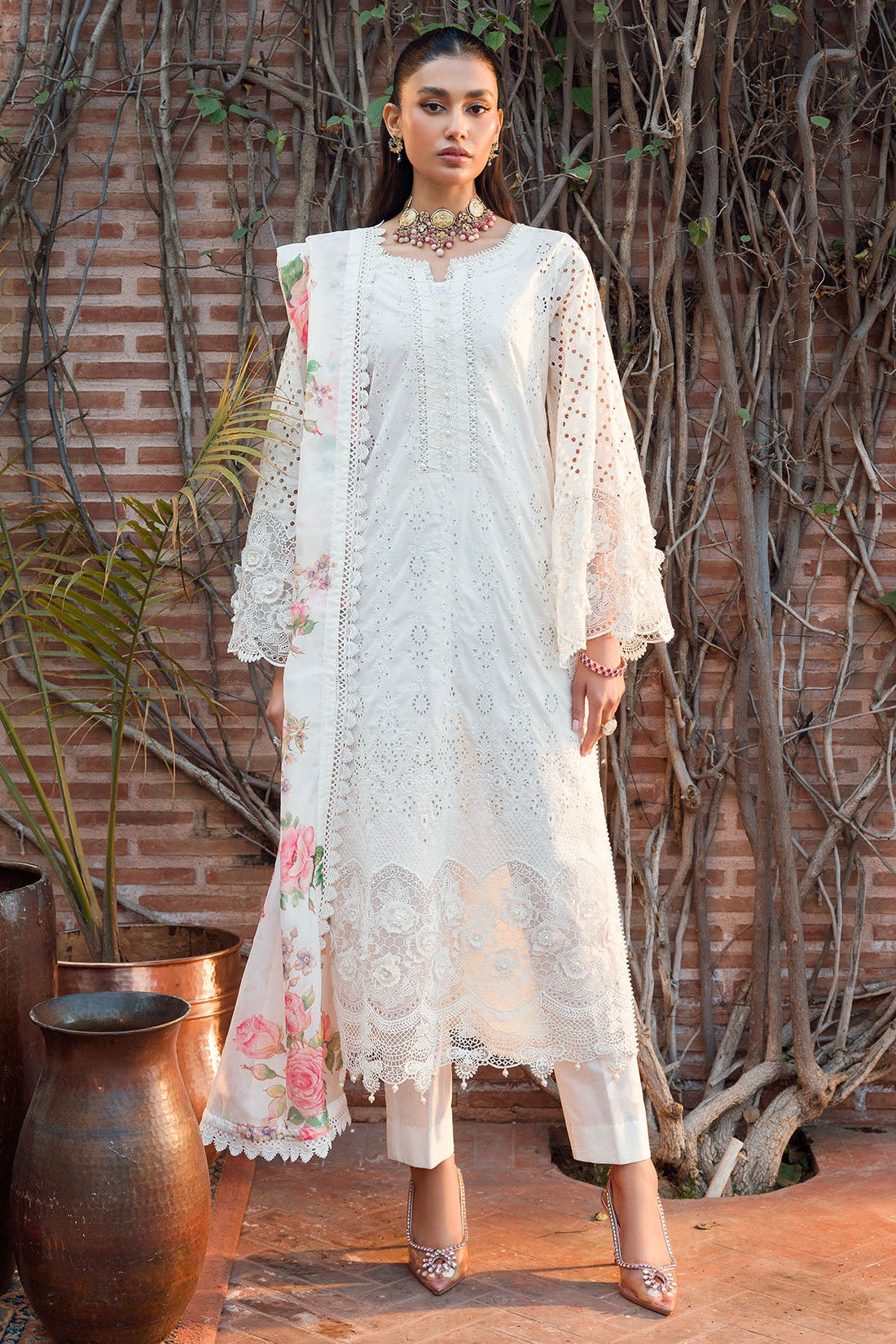 Motifz | Premium Lawn 24 | 4436-RUKAIYAH - Pakistani Clothes for women, in United Kingdom and United States