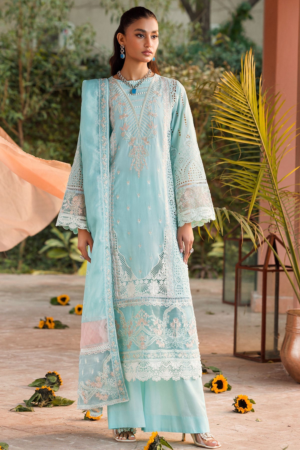 Motifz | Premium Lawn 24 | 4438-ZOHRA - Pakistani Clothes for women, in United Kingdom and United States