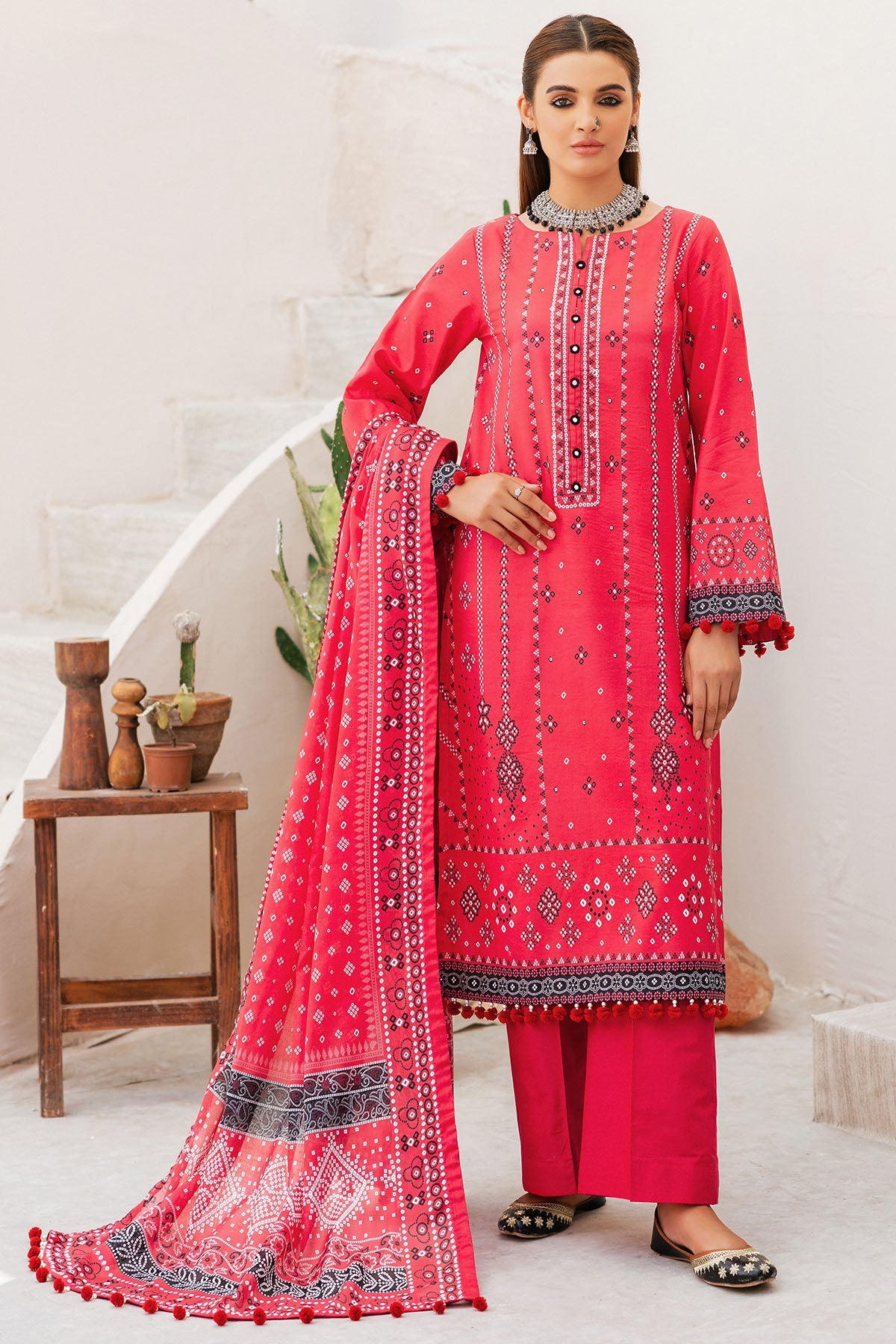 Motifz | Rang Lawn | 4740-ESHMAAL - Pakistani Clothes for women, in United Kingdom and United States