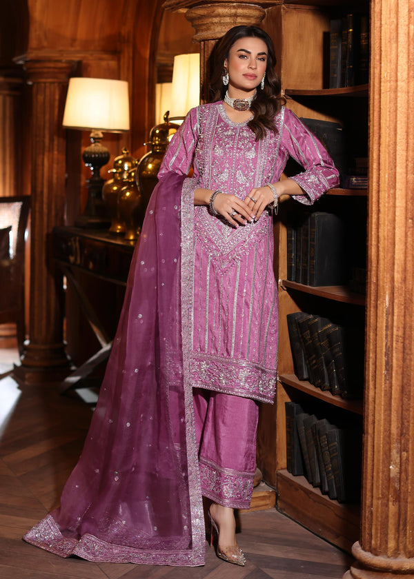 Waqas Shah | Meh-E-Nur | TULIP - Hoorain Designer Wear - Pakistani Ladies Branded Stitched Clothes in United Kingdom, United states, CA and Australia
