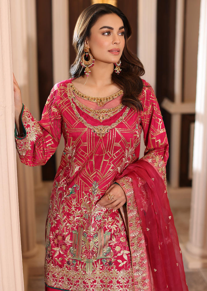 Waqas Shah | Meh-E-Nur | TOPAZ - Hoorain Designer Wear - Pakistani Ladies Branded Stitched Clothes in United Kingdom, United states, CA and Australia