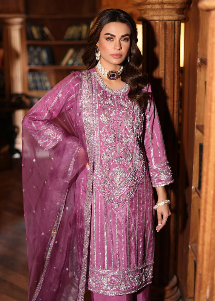 Waqas Shah | Meh-E-Nur | TULIP - Hoorain Designer Wear - Pakistani Ladies Branded Stitched Clothes in United Kingdom, United states, CA and Australia