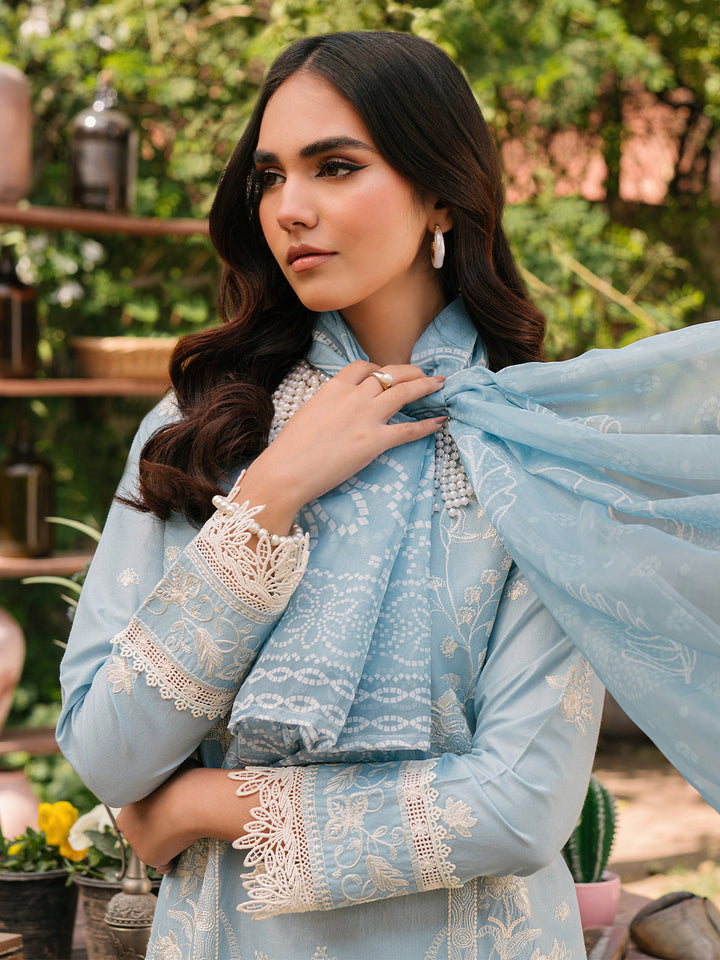Mahnur | Masakali Luxury Lawn 24 | MK 02 - A - Hoorain Designer Wear - Pakistani Ladies Branded Stitched Clothes in United Kingdom, United states, CA and Australia