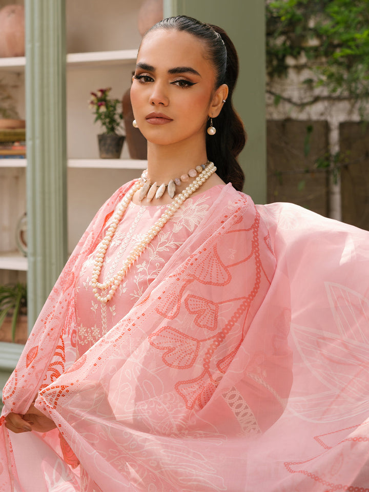 Mahnur | Masakali Luxury Lawn 24 | MK 03 - A - Hoorain Designer Wear - Pakistani Ladies Branded Stitched Clothes in United Kingdom, United states, CA and Australia