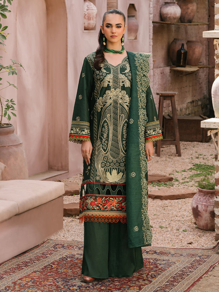 Mahnur | Masakali Luxury Lawn 24 | MK 04 - B - Hoorain Designer Wear - Pakistani Ladies Branded Stitched Clothes in United Kingdom, United states, CA and Australia