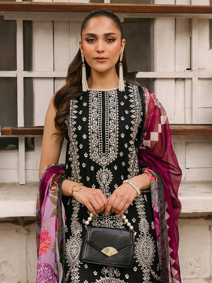 Mahnur | Masakali Luxury Lawn 24 | MK 05 - A - Hoorain Designer Wear - Pakistani Ladies Branded Stitched Clothes in United Kingdom, United states, CA and Australia
