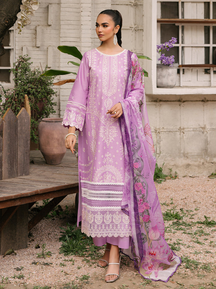 Mahnur | Masakali Luxury Lawn 24 | MK 05 - B - Hoorain Designer Wear - Pakistani Ladies Branded Stitched Clothes in United Kingdom, United states, CA and Australia