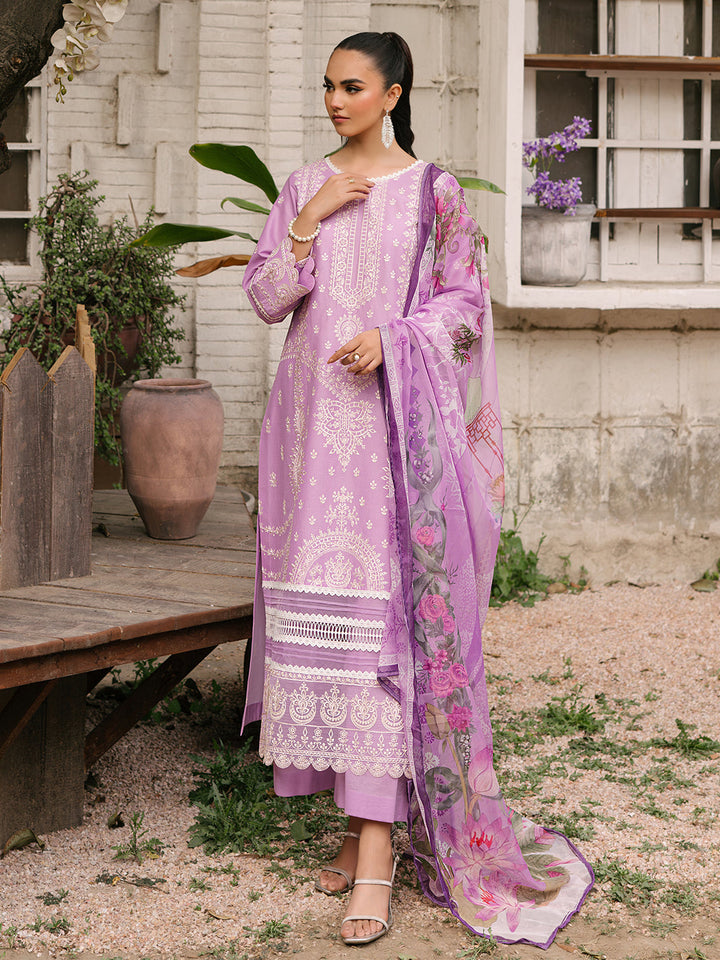 Mahnur | Masakali Luxury Lawn 24 | MK 05 - B - Hoorain Designer Wear - Pakistani Ladies Branded Stitched Clothes in United Kingdom, United states, CA and Australia