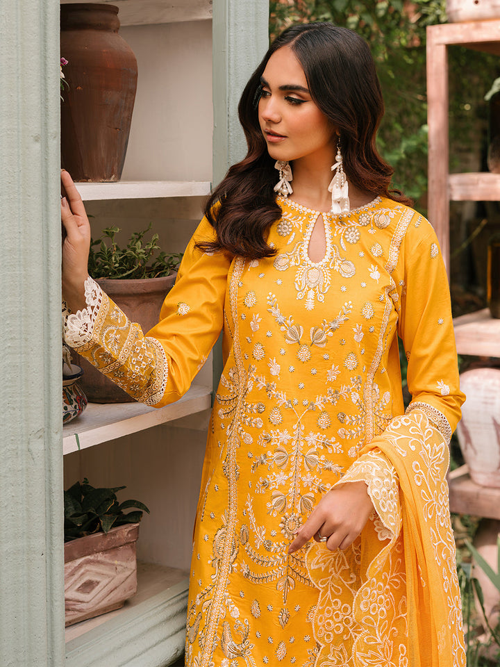 Mahnur | Masakali Luxury Lawn 24 | MK 06 - A - Hoorain Designer Wear - Pakistani Ladies Branded Stitched Clothes in United Kingdom, United states, CA and Australia