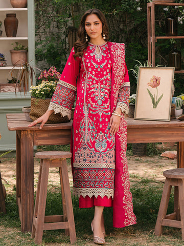 Mahnur | Masakali Luxury Lawn 24 | MK 06 - B - Pakistani Clothes for women, in United Kingdom and United States