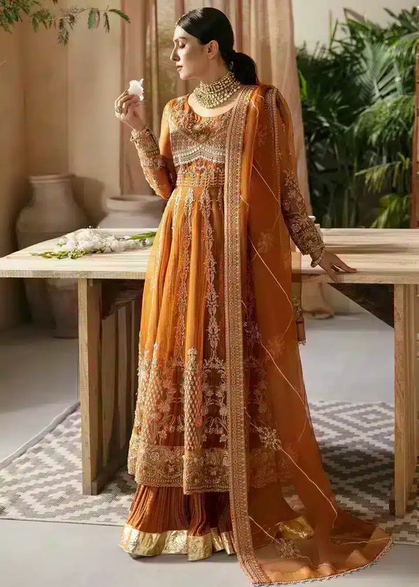 Mahum Asad | Lamhay Wedding Formals 23 | Kesari - Hoorain Designer Wear - Pakistani Ladies Branded Stitched Clothes in United Kingdom, United states, CA and Australia