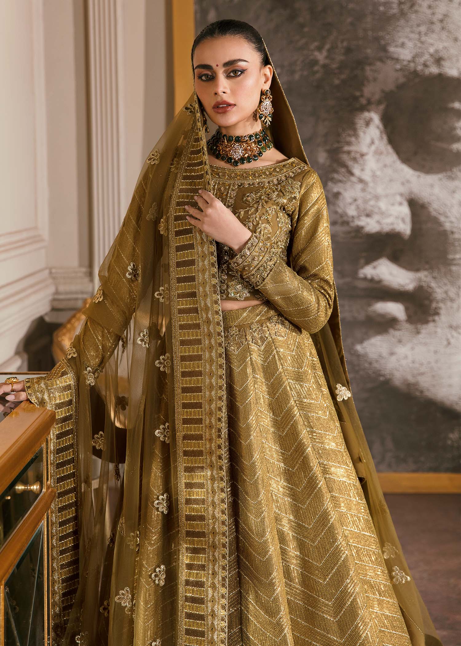 Waqas Shah | Malika - E - Elizabeth | ORCHID - Pakistani Clothes for women, in United Kingdom and United States