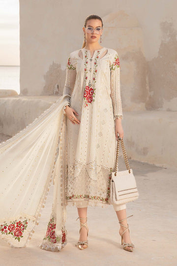 Maria B | Voyage a' Luxe Lawn | D-2412-A - Pakistani Clothes for women, in United Kingdom and United States