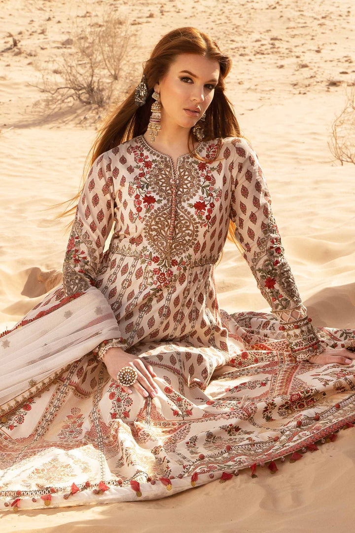 Maria B | Voyage a' Luxe Lawn | D-2413-A - Pakistani Clothes for women, in United Kingdom and United States