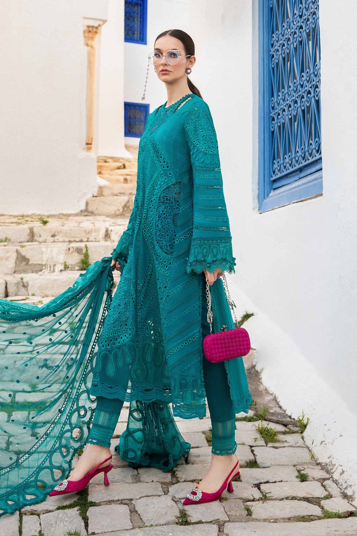 Maria B | Voyage a' Luxe Lawn | D-2402-A - Pakistani Clothes for women, in United Kingdom and United States