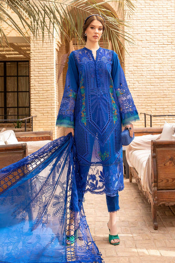 Maria B | Voyage a' Luxe Lawn | D-2404-B - Pakistani Clothes for women, in United Kingdom and United States