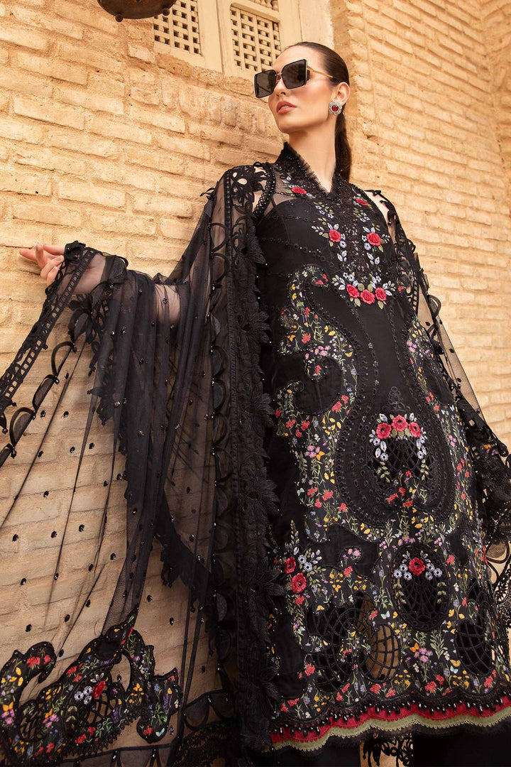 Maria B | Voyage a' Luxe Lawn | D-2405-B - Pakistani Clothes for women, in United Kingdom and United States