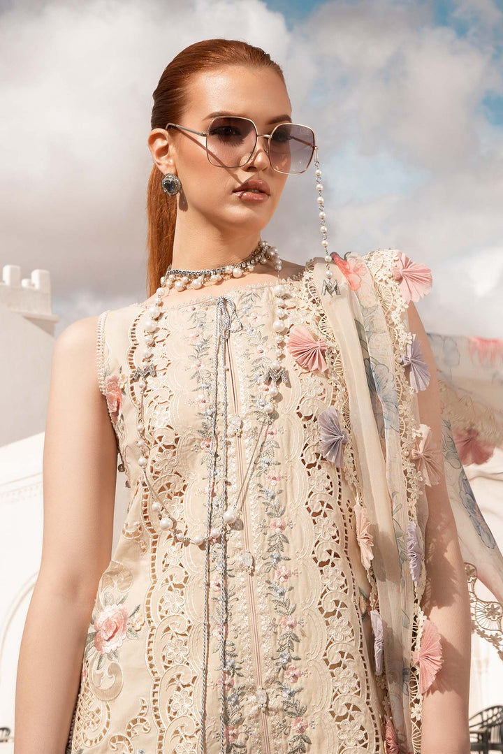 Maria B | Voyage a' Luxe Lawn | D-2406-B - Hoorain Designer Wear - Pakistani Designer Clothes for women, in United Kingdom, United states, CA and Australia