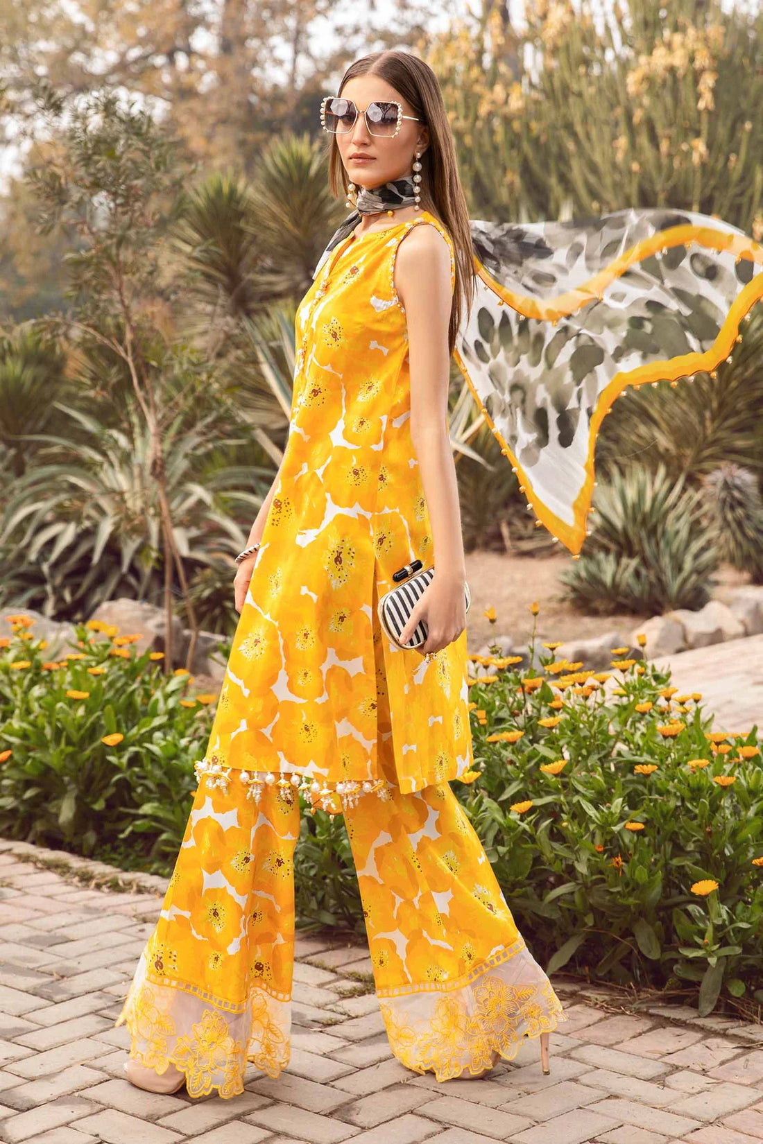 Maria B | M Prints Spring 24 | MPT-2112-B - Pakistani Clothes for women, in United Kingdom and United States