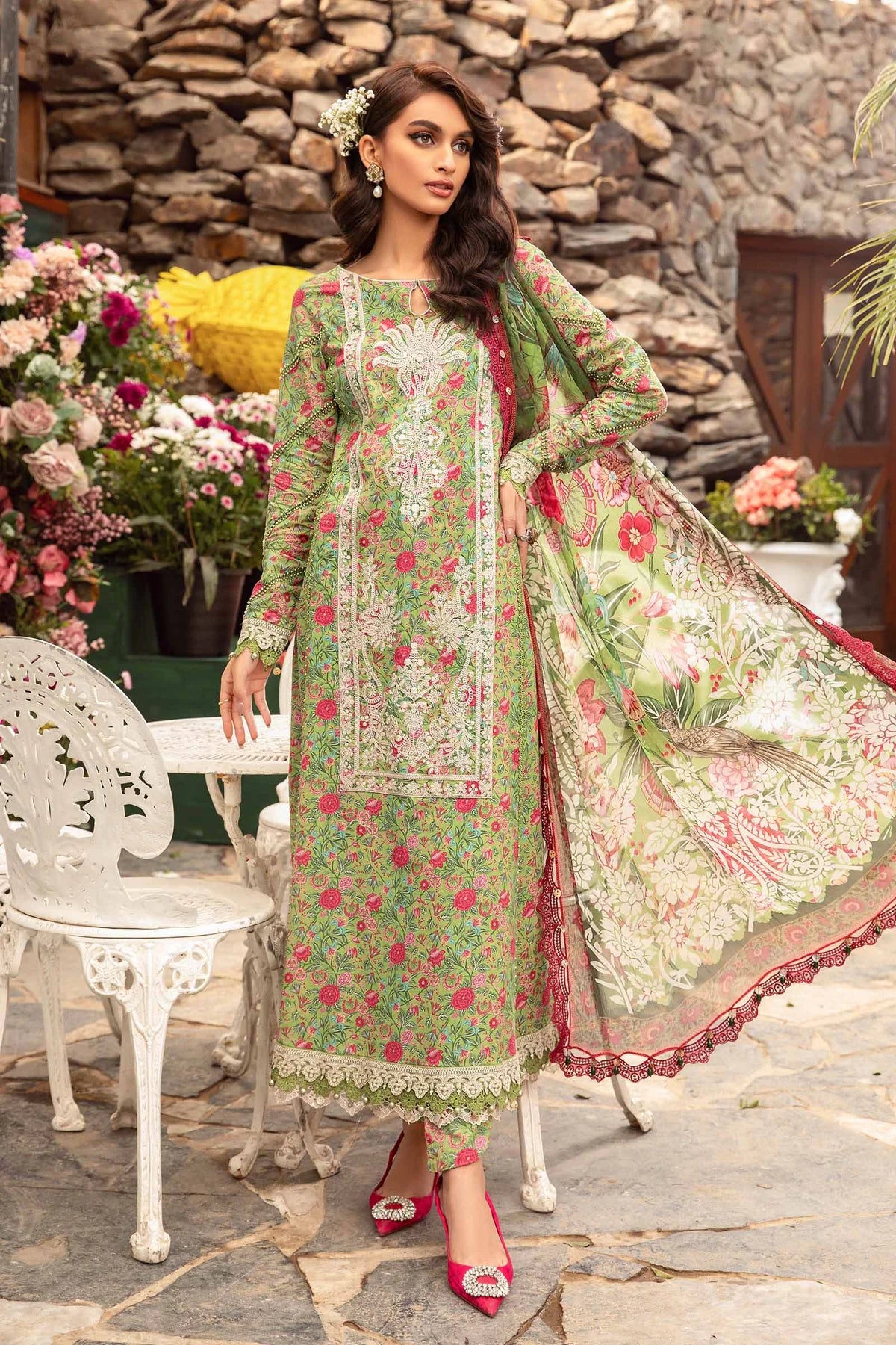 Maria B | M Prints Spring 24 | MPT-2113-B - Pakistani Clothes for women, in United Kingdom and United States