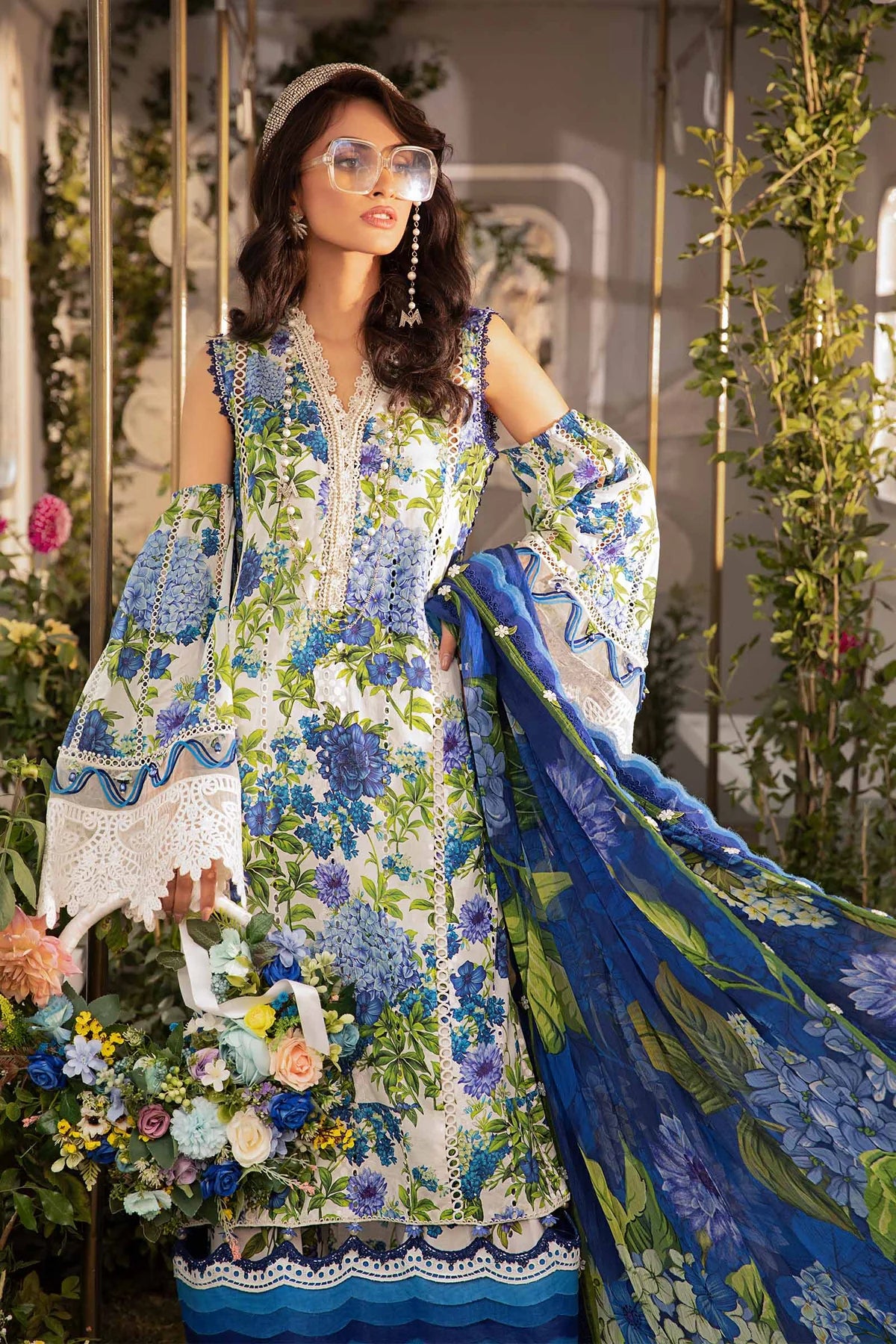 Maria B | M Prints Spring 24 | MPT-2102-B - Pakistani Clothes for women, in United Kingdom and United States