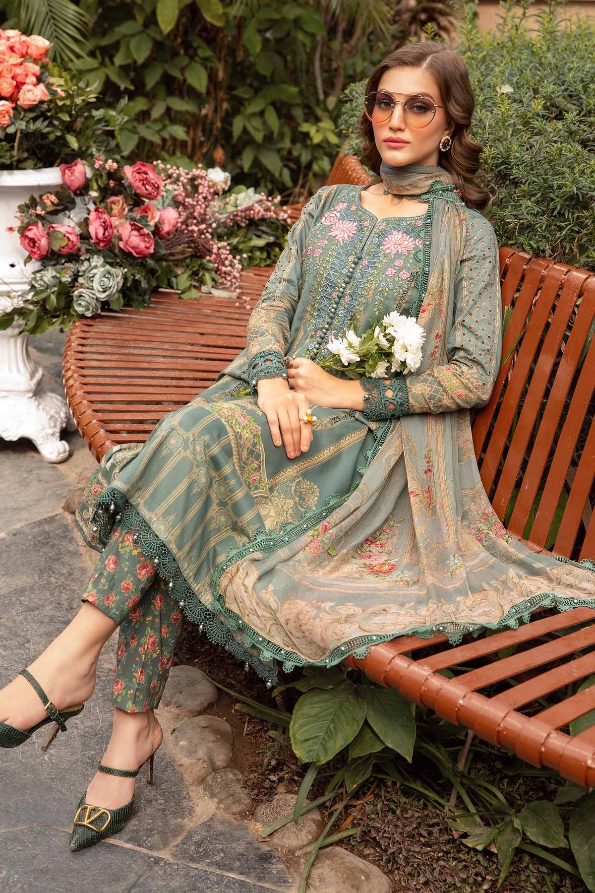 Maria B | M Prints Spring 24 | MPT-2104-B - Pakistani Clothes for women, in United Kingdom and United States