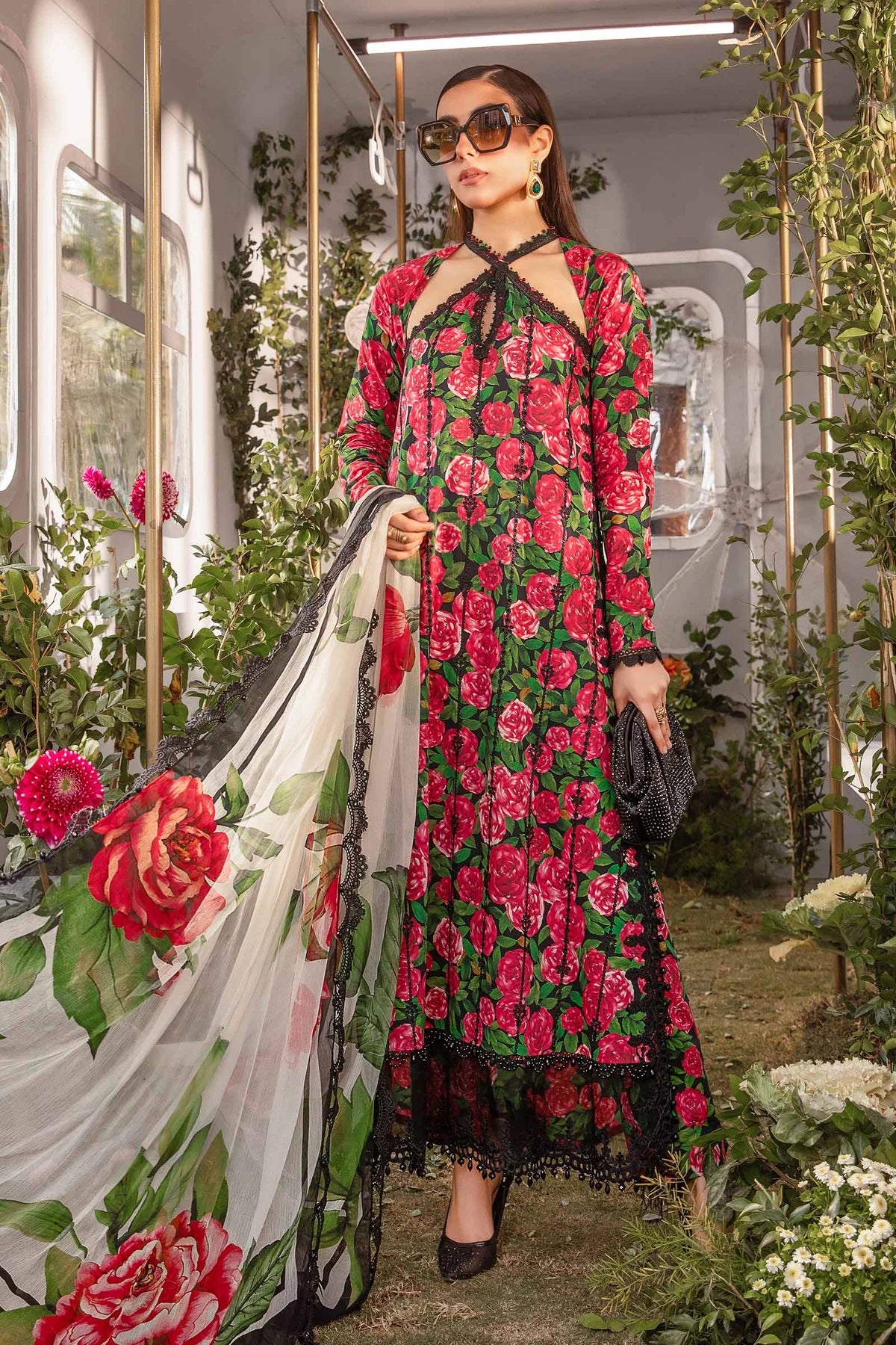 Maria B | M Prints Spring 24 | MPT-2106-B - Pakistani Clothes for women, in United Kingdom and United States