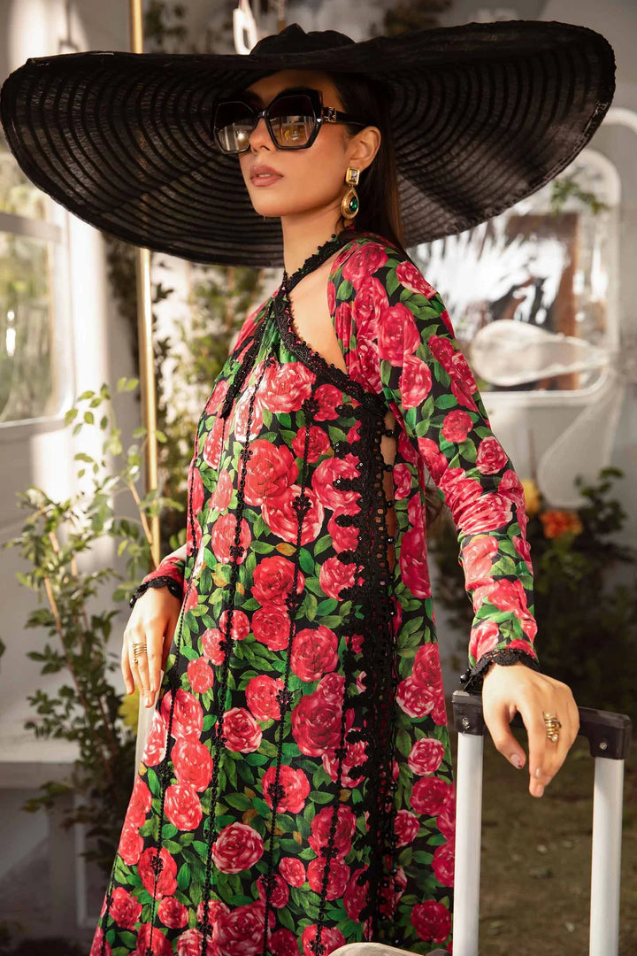 Maria B | M Prints Spring 24 | MPT-2106-B - Hoorain Designer Wear - Pakistani Ladies Branded Stitched Clothes in United Kingdom, United states, CA and Australia