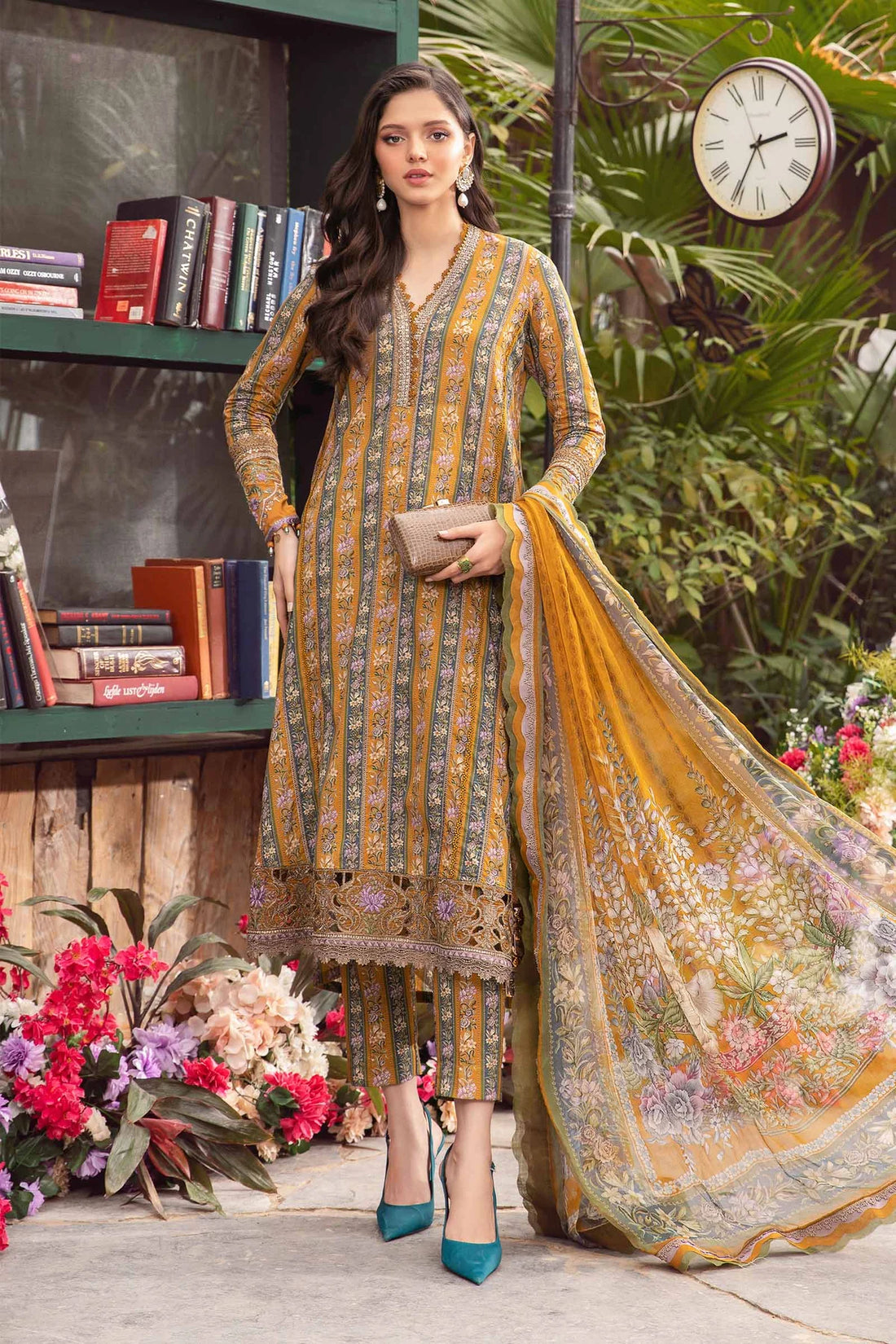 Maria B | M Prints Spring 24 | MPT-2107-A - Pakistani Clothes for women, in United Kingdom and United States