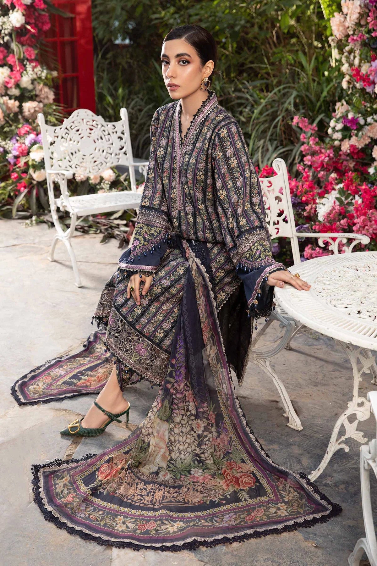 Maria B | M prints Spring 24 | MPT-2107-B - Pakistani Clothes for women, in United Kingdom and United States