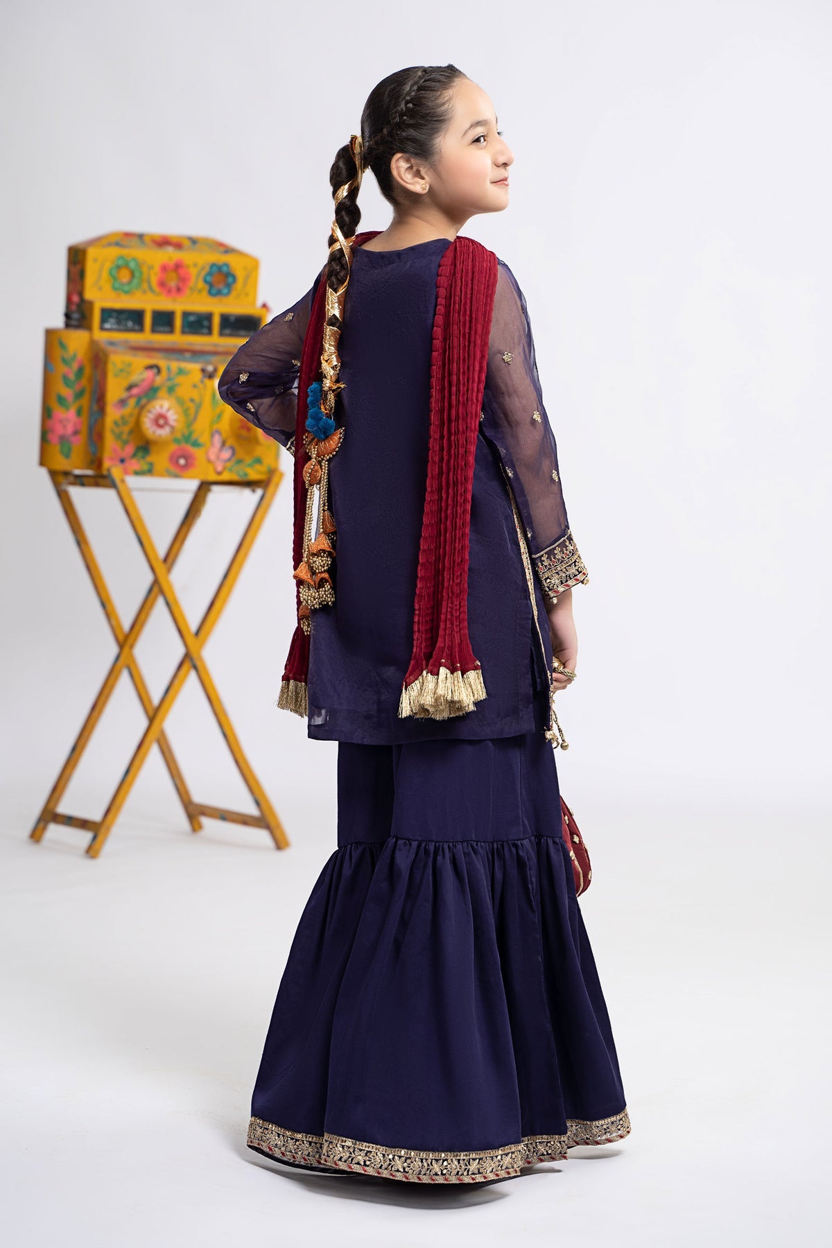 Maria B | Girls Eid Collection | MKS-EF24-12 - Pakistani Clothes for women, in United Kingdom and United States